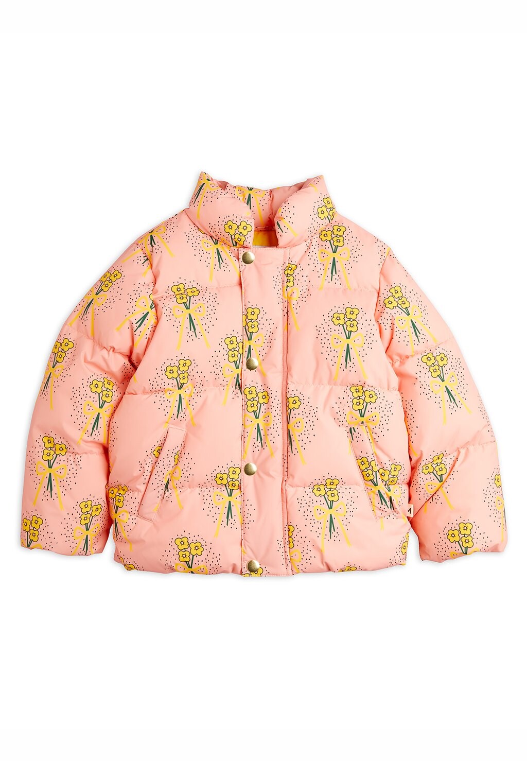 

Зимняя куртка WINTER FLOWERS CITY PUFFER JACKET Mini Rodini, розовый