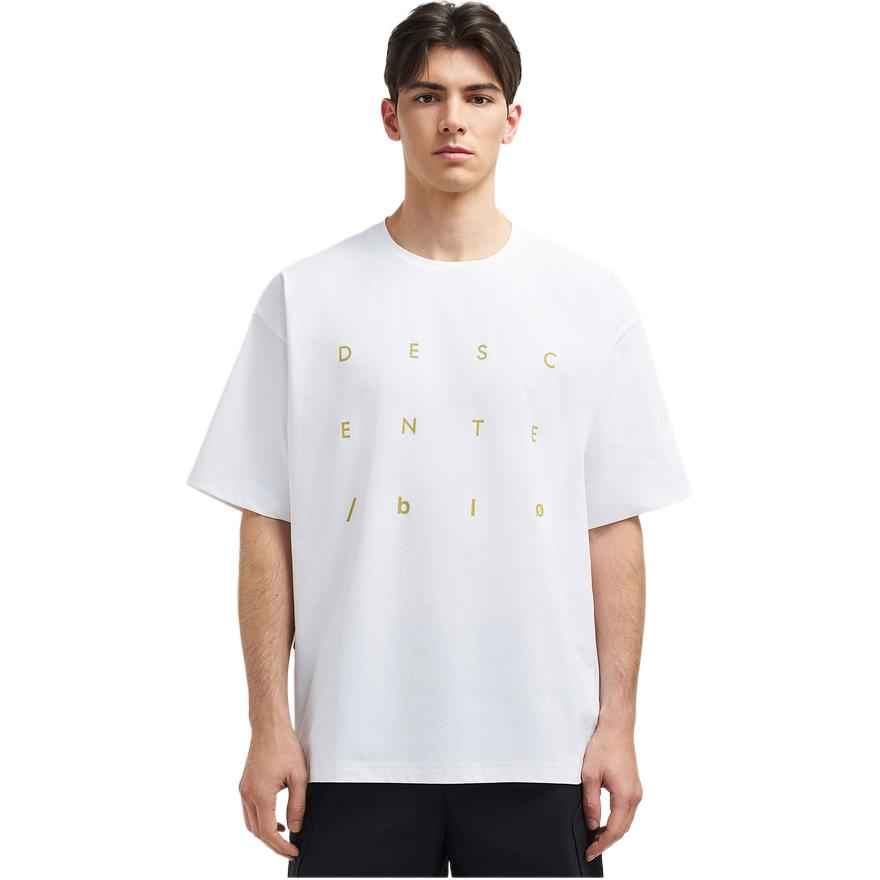 

Футболка BLEU SS25 мужская DESCENTE, ярко-белый