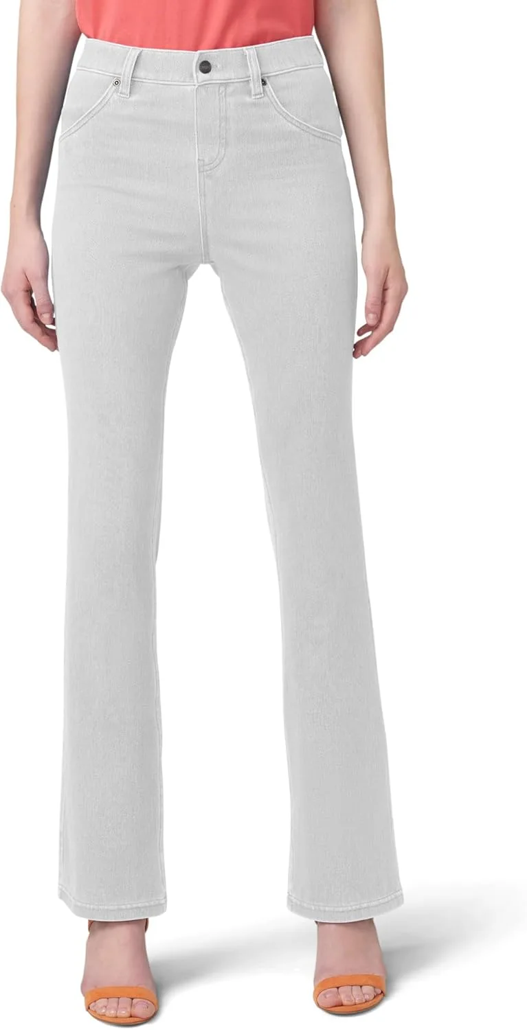 

HUE Женские ультрамягкие леггинсы Baby Bootcut с высокой талией