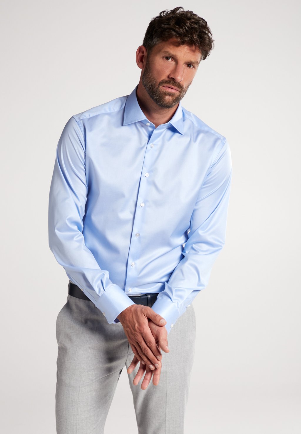 

Классическая рубашка MODERN FIT Eterna, синий