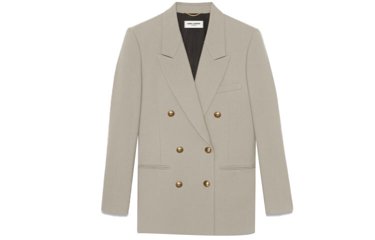 

Деловой костюм женский коричневый Saint Laurent