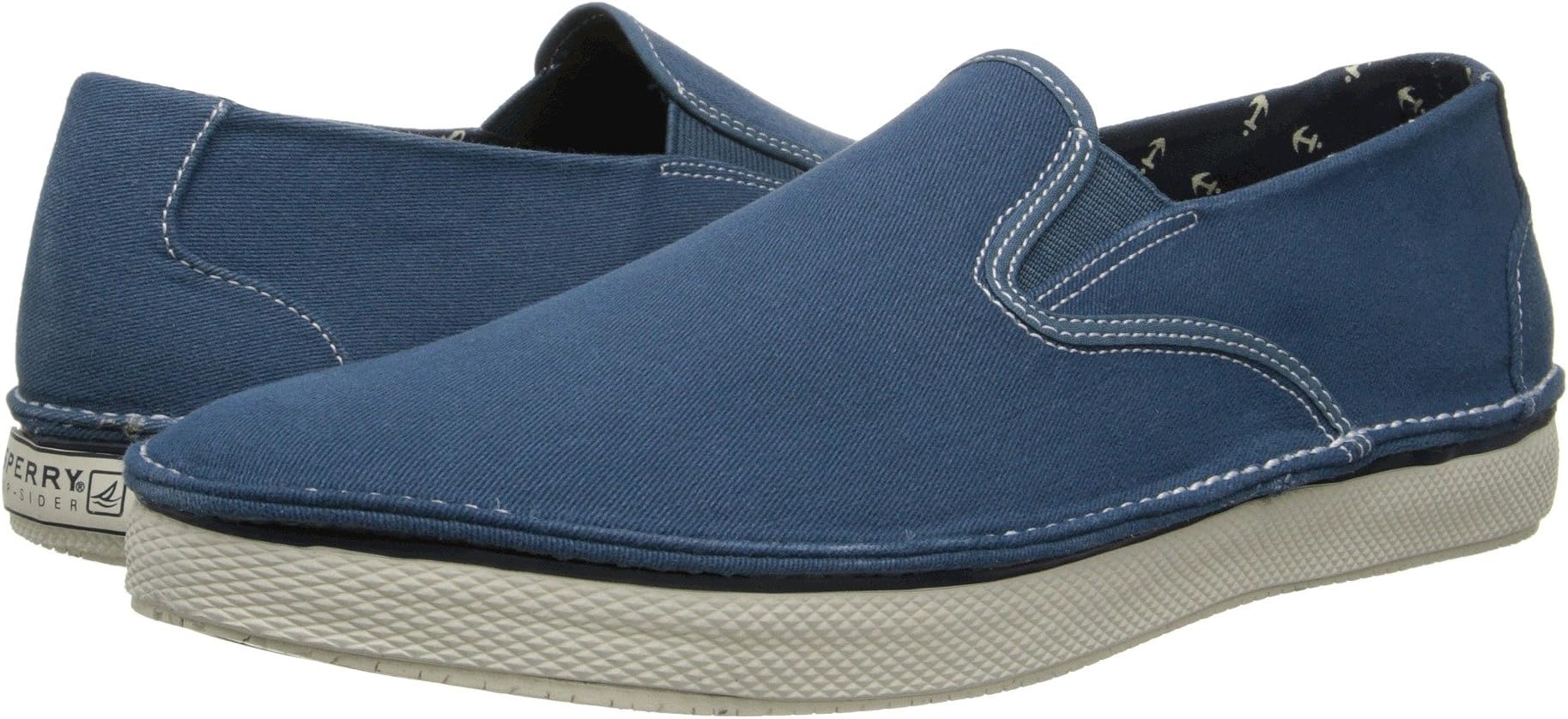 

Кроссовки Sperry Cruz Slip On, цвет Blue Salt Wash