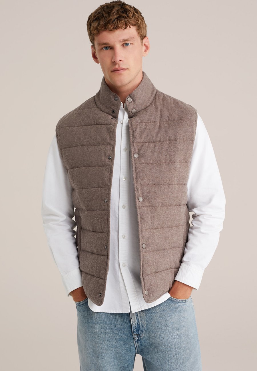 

Куртка WE Fashion Waistcoat, Greige/Grey