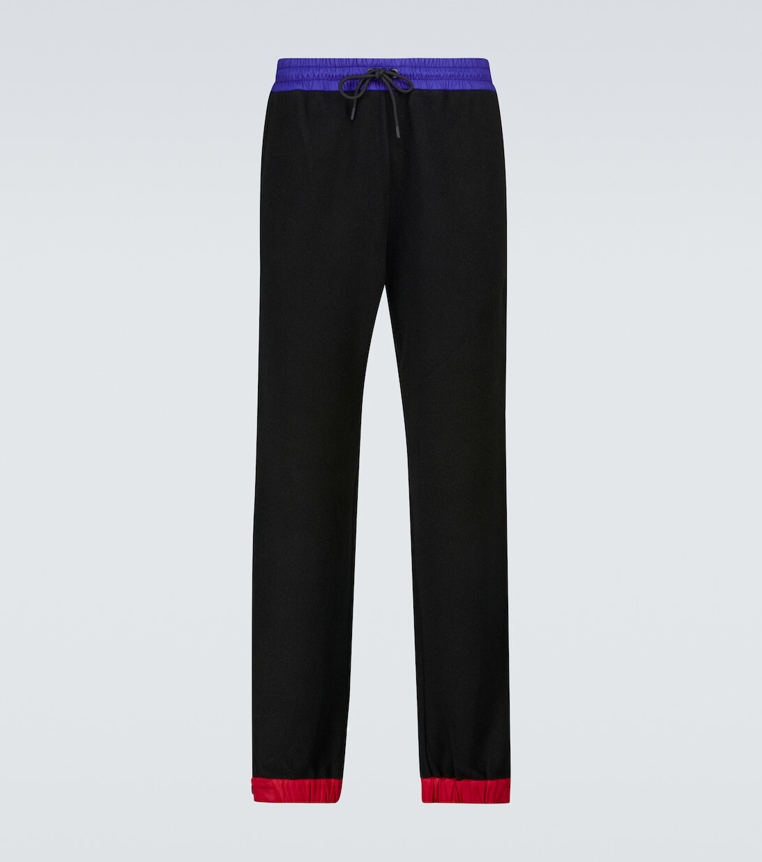 

Брюки из флиса с добавлением шерсти Moncler Grenoble, черный