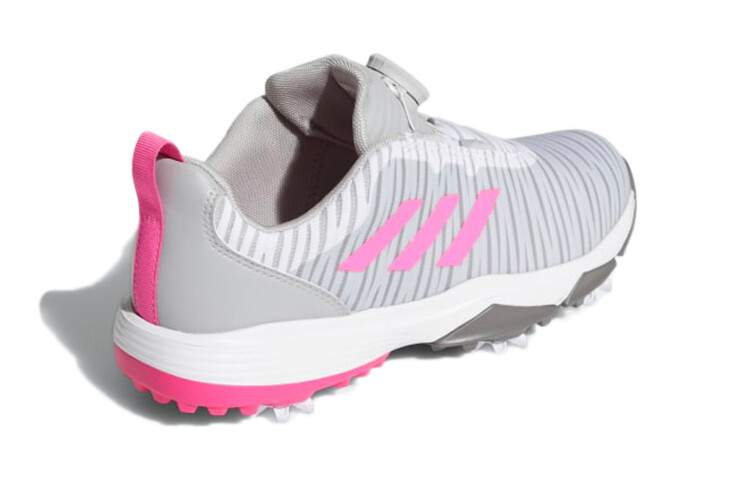 Кроссовки adidas Codechaos BOA Golf Grey Screaming Pink Grey GS — фото 4