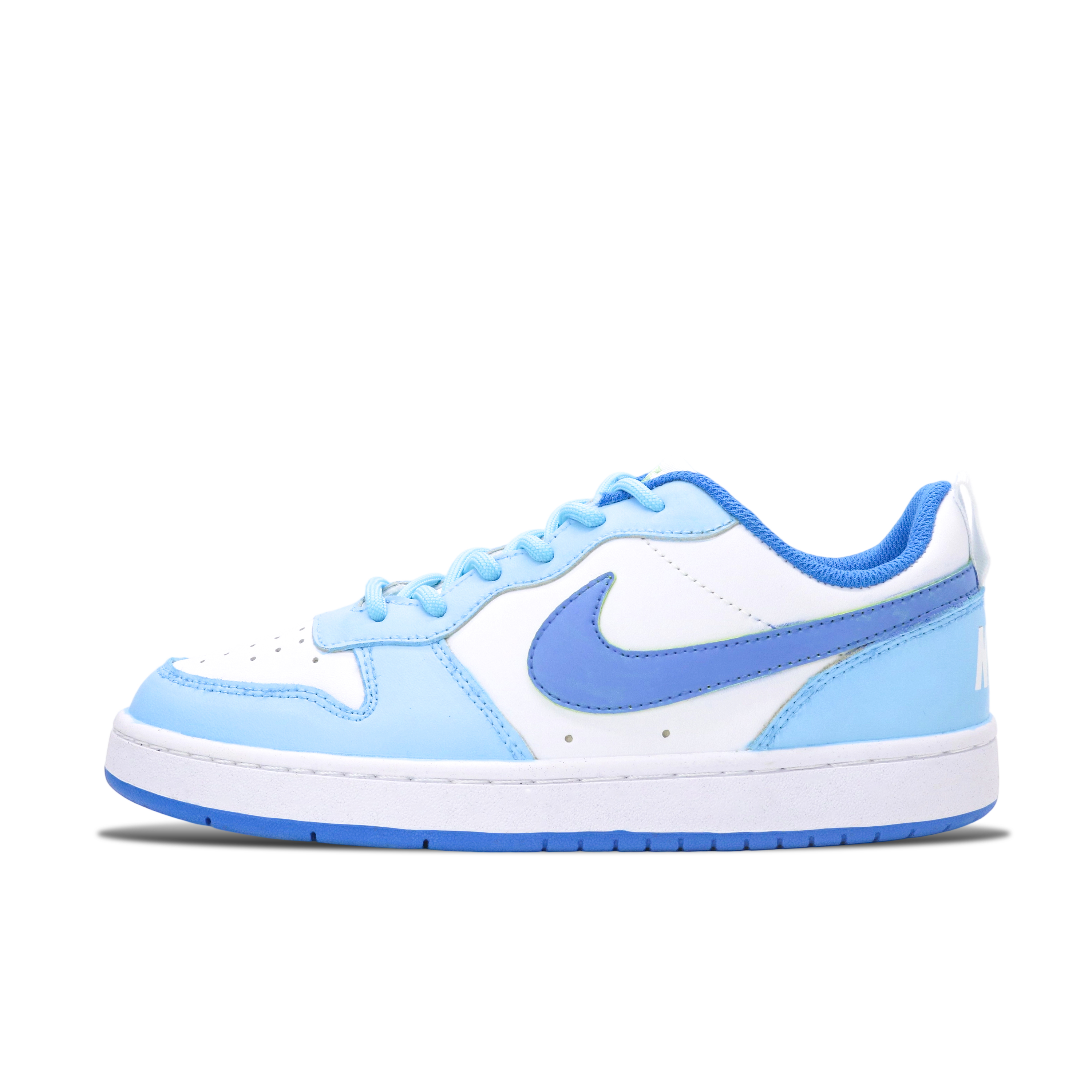 

Детские скейтерские кроссовки Court Borough для младших школьников Nike, синий/белый