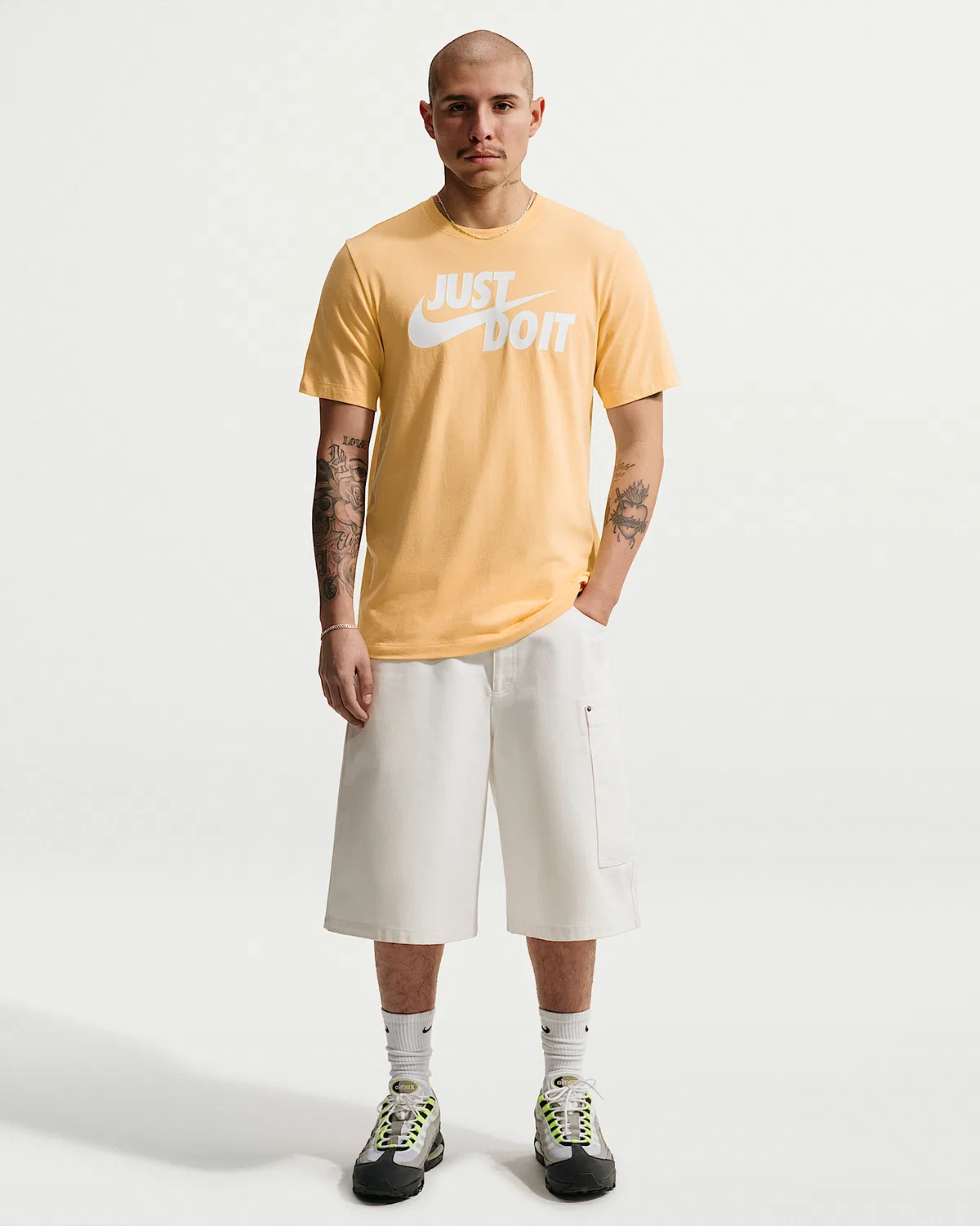 Мужская футболка Nike Sportswear JDI, Topaz Gold — фото 4