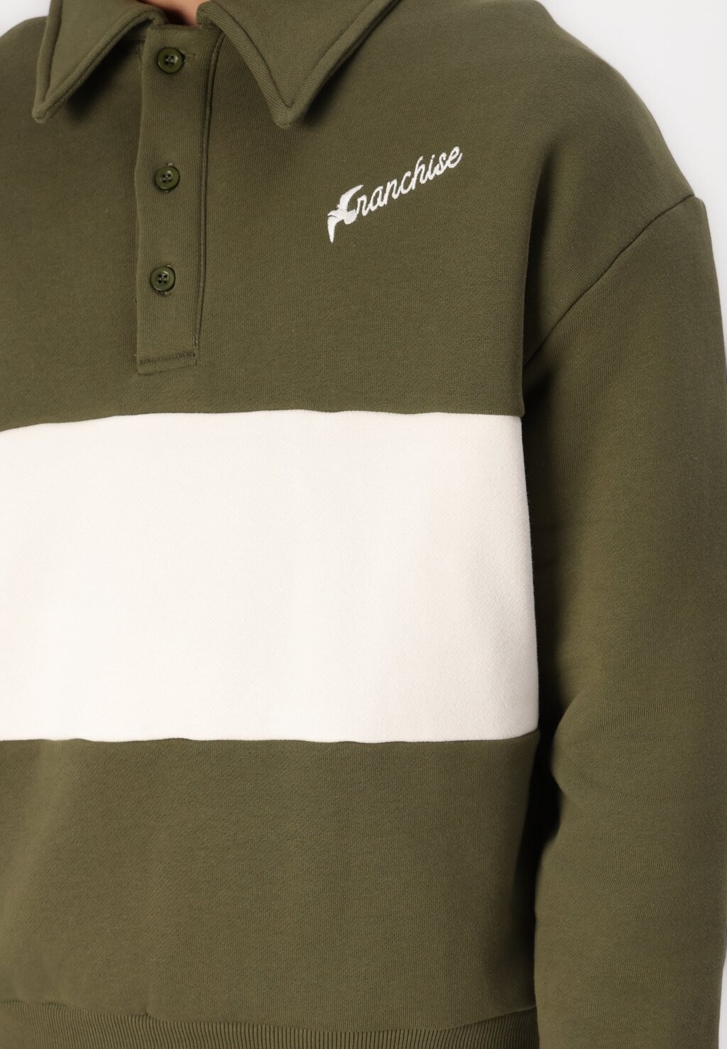 

Топ с длинными рукавами PANEL LONG SLEEVE Franchise, зеленый