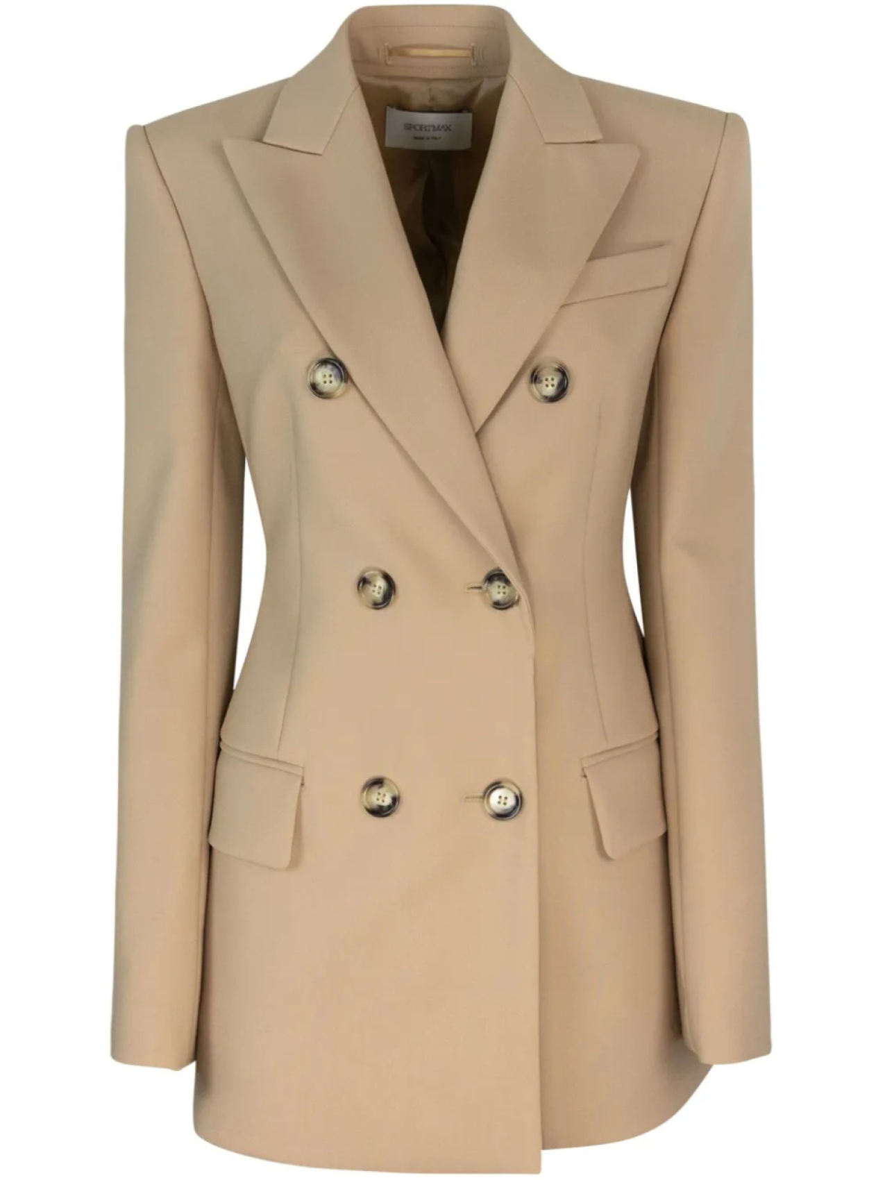 

Блейзер Sportmax Gelly, нейтральный