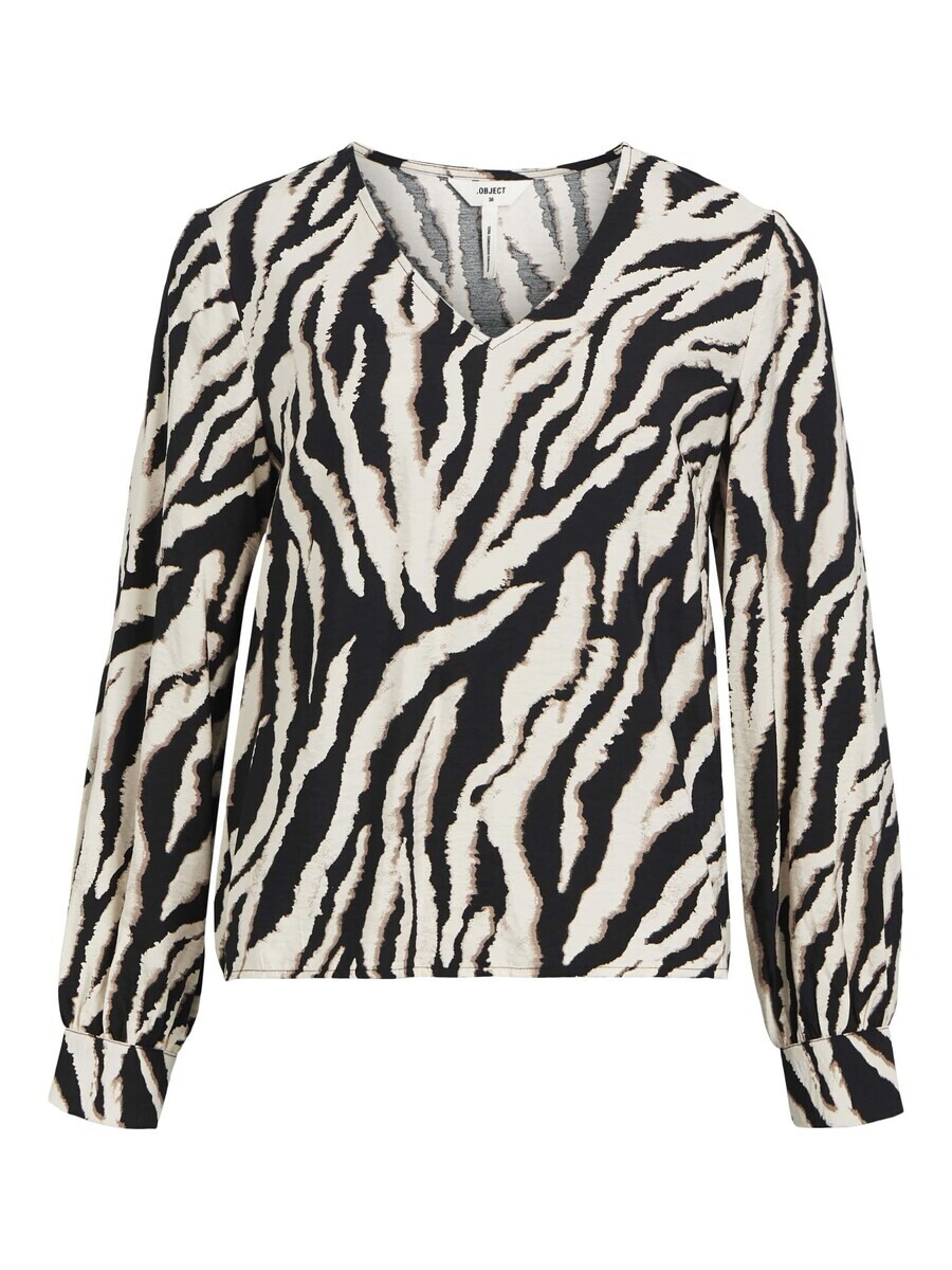 

Блузка OBJECT Blouse OBJJacira, кремовый
