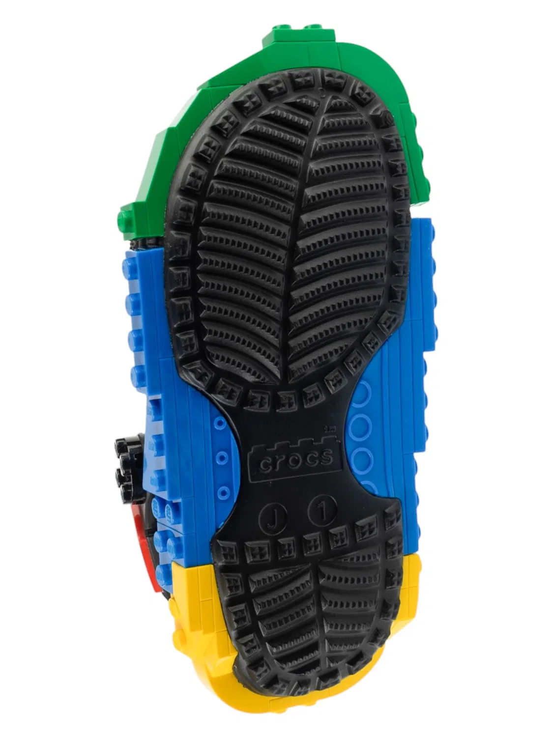 Сандалии Crocs LEGO Creativity Clog K черного цвета — фото 3