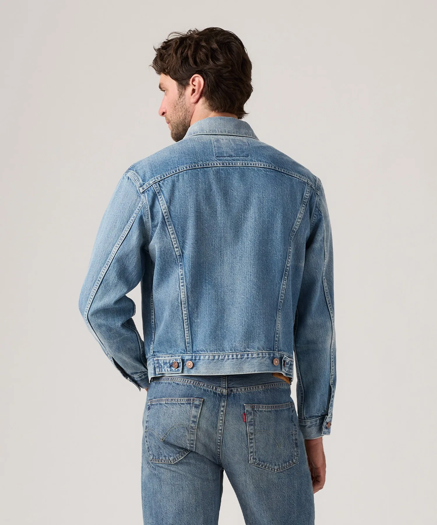 Levi's/Levi's LEVI'S(R) VINTAGE CLOTHING 1961 TYPE III 557 Trucker Jacket Medium Indigo — фото 2