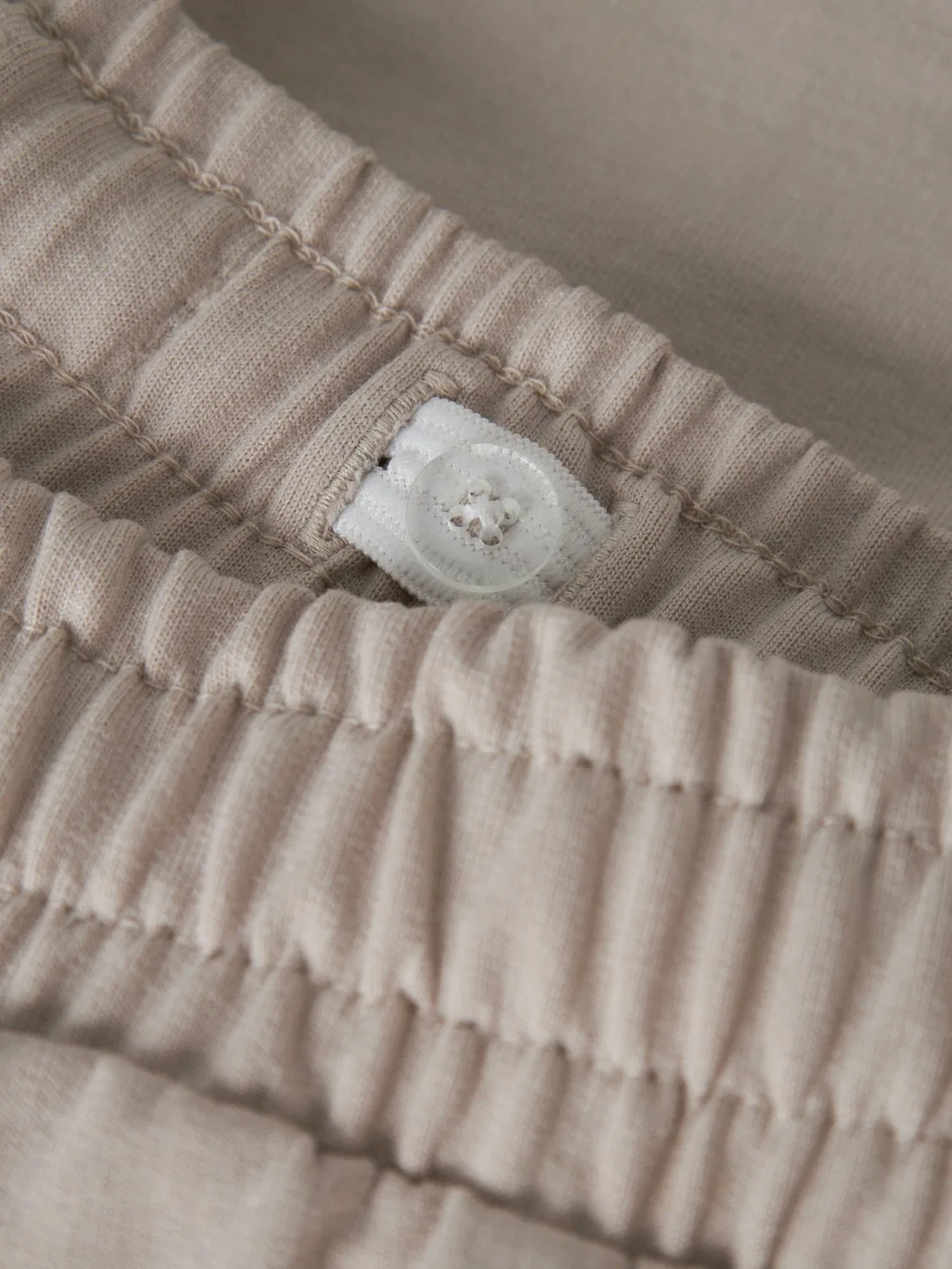 Шорты Name It Regular Pants NMMVALEXANDER бежевого цвета — фото 3