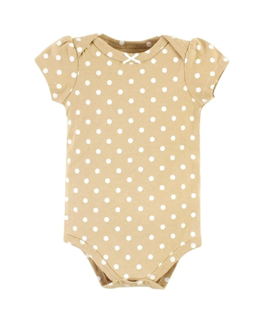 Комплект из 3 хлопковых боди Hudson Baby, Thankful Floral — фото 3