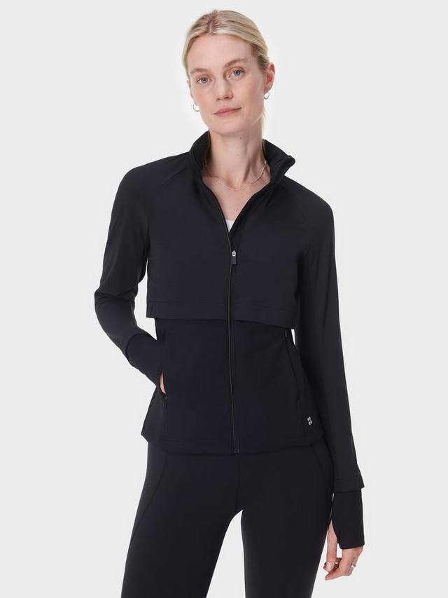 

Водонепроницаемая куртка для бега pro run Sweaty Betty, черный