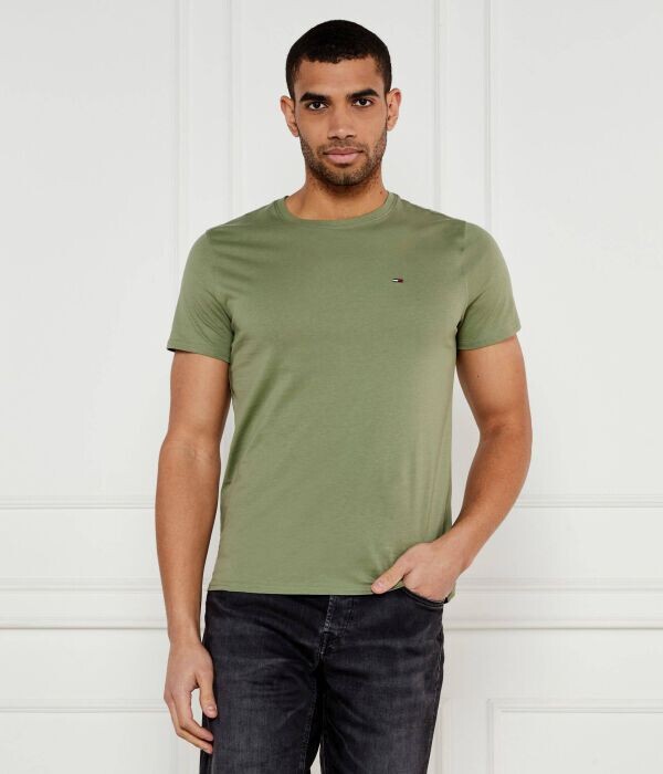

Футболка мужская Tommy Jeans из органического хлопка, зеленый