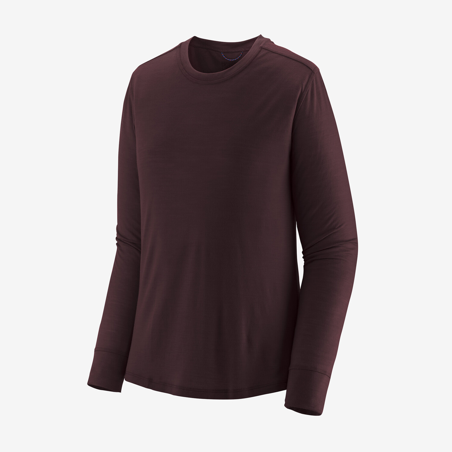 

Женская рубашка из мериноса с длинными рукавами Capilene Cool Patagonia, цвет Obsidian Plum