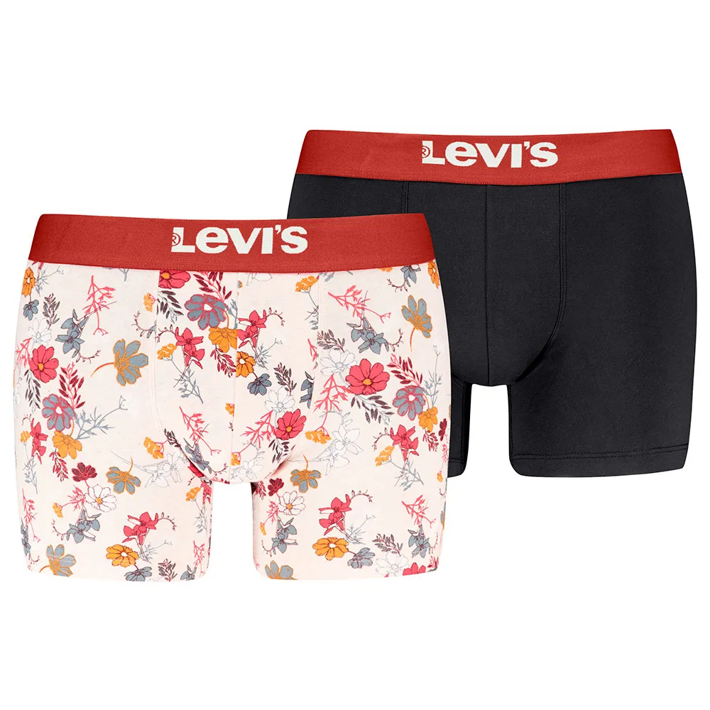 

Боксеры 2 шт Levi's Flower Aop boxers 2 units, белый