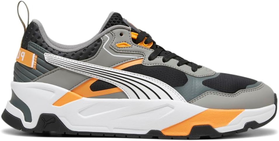 

Мужские кроссовки PUMA Trinity Desert Road со шнуровкой для повседневной носки - серые