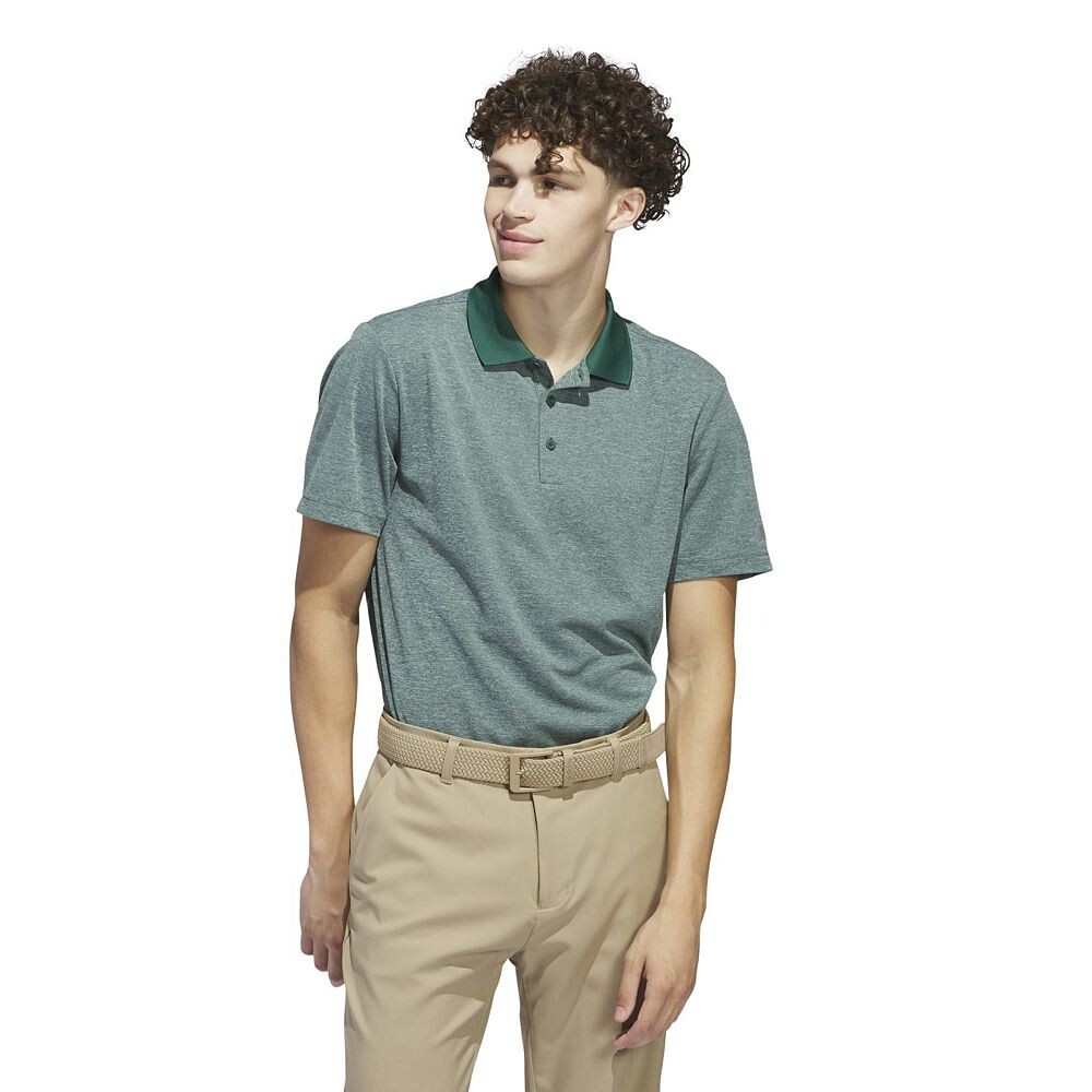 

Мужская футболка-поло adidas Adi Performance Heather Golf Adidas, зеленый