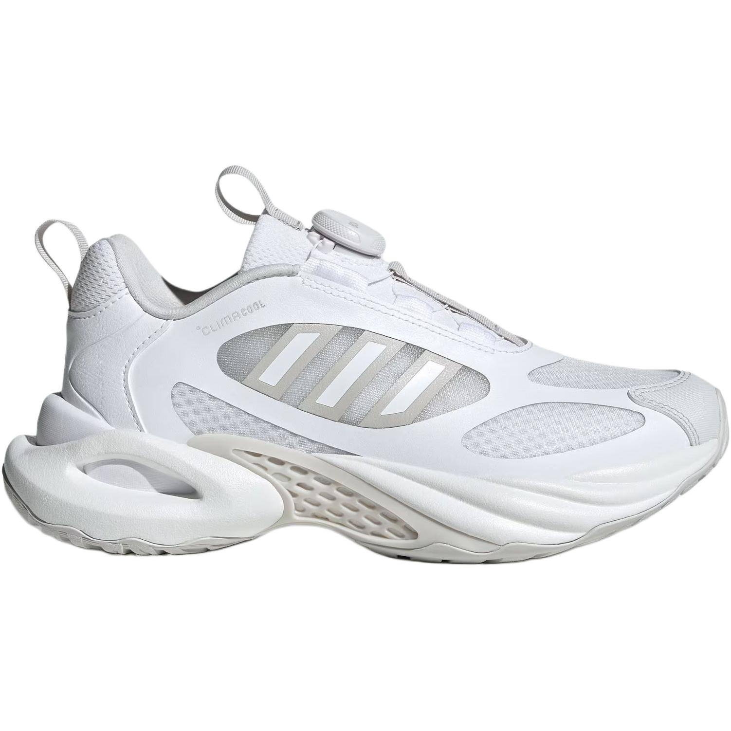 Детские кроссовки Climacool Vento 4.0 с низким верхом, устойчивые к истиранию Adidas, белый/серый — фото 2