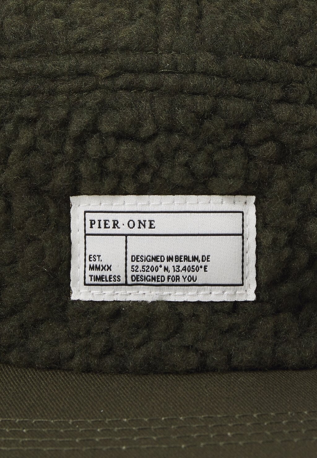 

Бейсболка PUS-DX22120 / 603 DARK GREEN Pier One, темно-зеленый