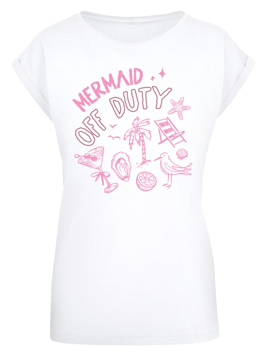 

Рубашка F4NT4STIC Mermaid Of Duty, белый