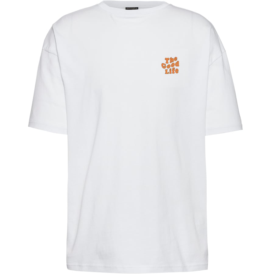 

Рубашка Kleinigkeit Big Enjoy Life, белый