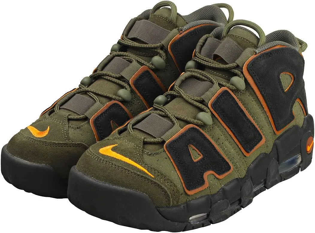 Мужские кроссовки Nike Air More Uptempo '96, хаки — фото 4
