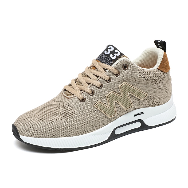 

Дышащие низкие повседневные туфли для мужчин King Jinmai, Khaki