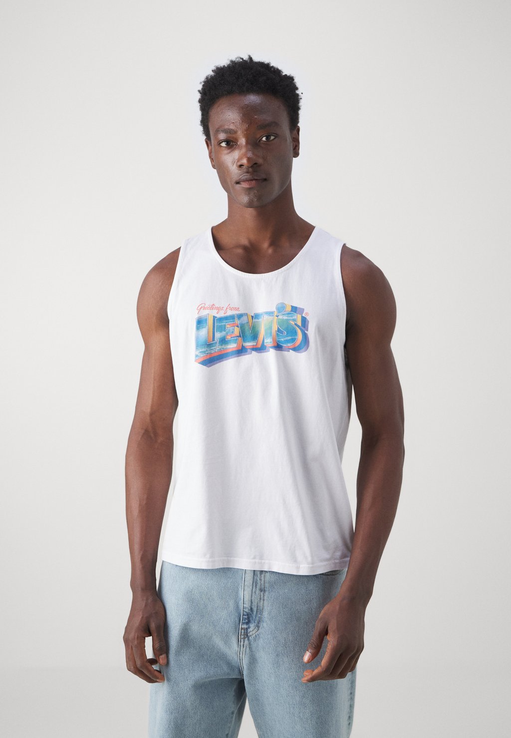 

Топ Relaxed Graphic Tank Levi's, белый