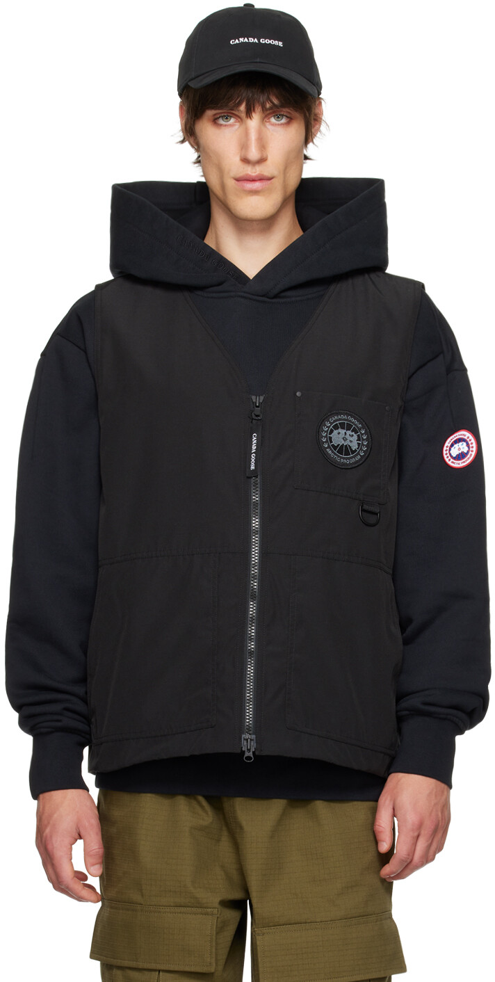 

Черный жилет Canmore Canada Goose, Black/Noir