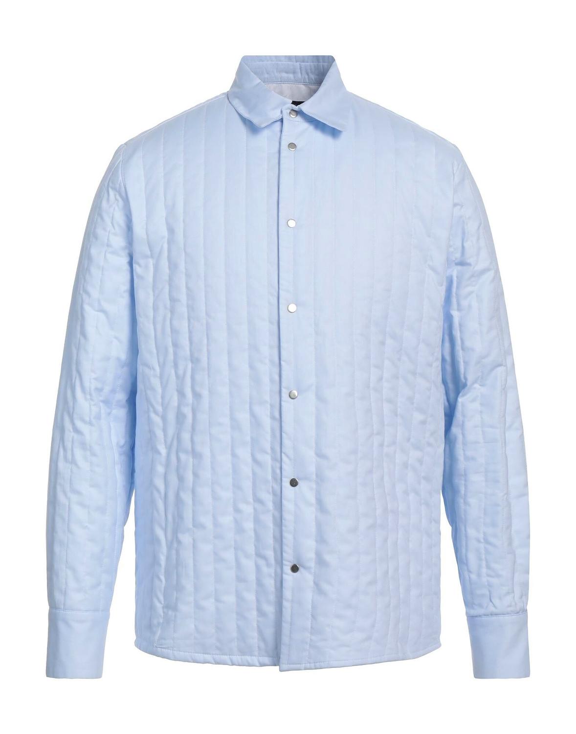 

Рубашка Low Brand, небесно-голубой