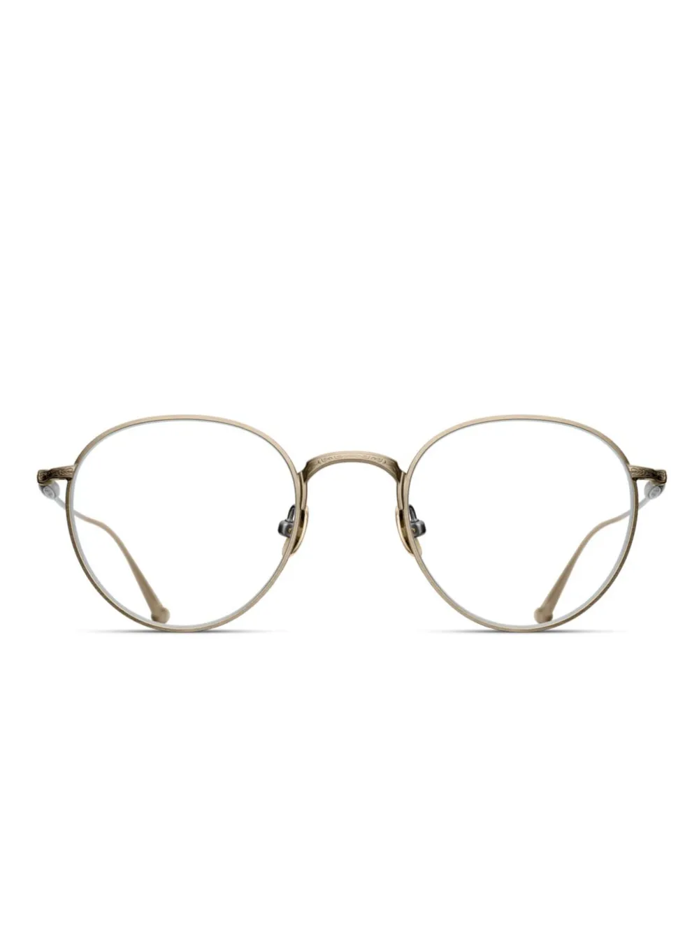 

Очки в круглой оправе Matsuda, золотистый