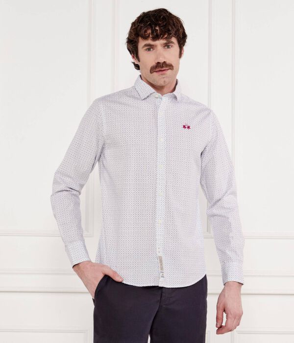 

Рубашка Regular fit La Martina, белый