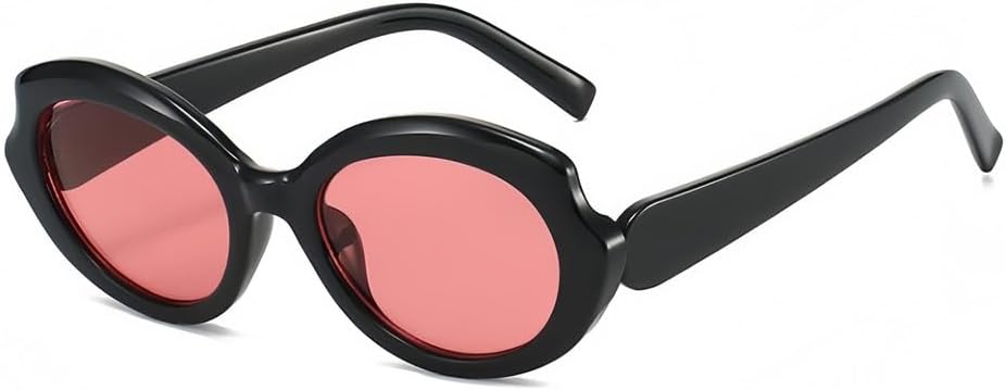 

Солнцезащитные очки с защитой от УФ-излучения UV400 - овальная форма с градиентным переходом цвета, подходят для женщин и мужчин, для бега и занятий спортом на открытом воздухе generic, Black Orange