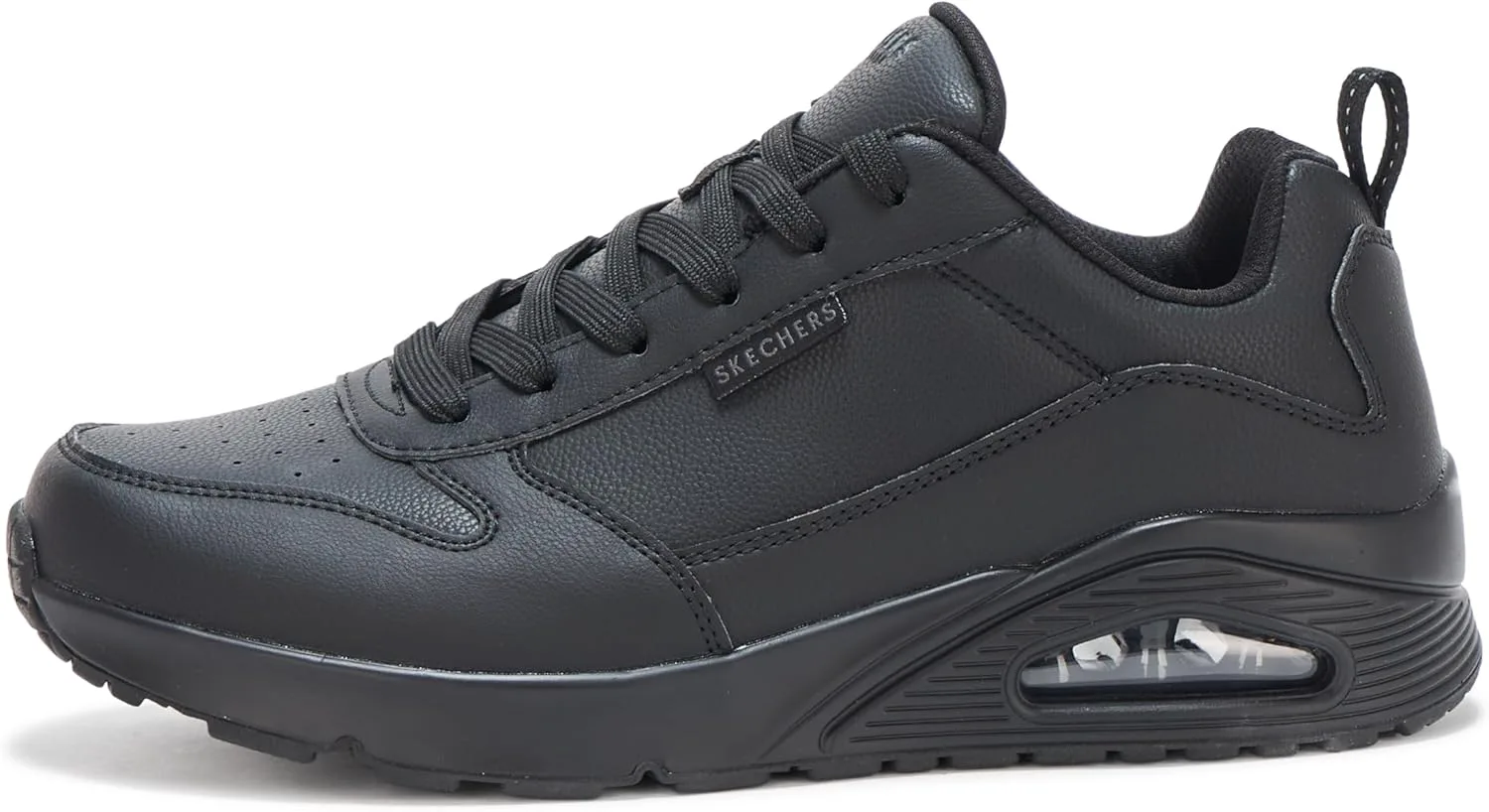 Мужские кроссовки Skechers Uno - Alder, черный — фото 2