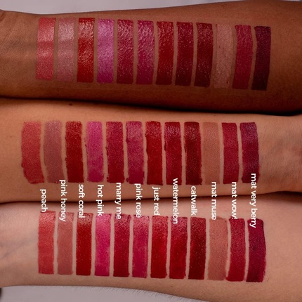 Natural Cosmetics Мерцающая губная помада с органическим маслом жожоба и органическим пчелиным воском 4,5 г, мягкий коралл Benecos — фото 3