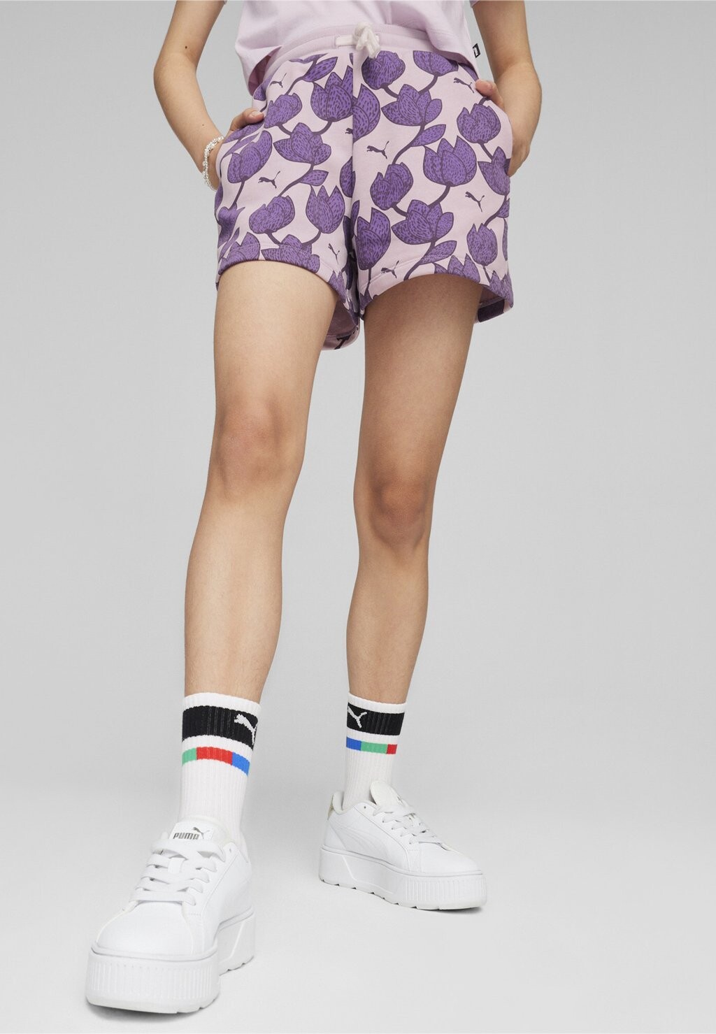 

Спортивные штаны BLOSSOM Puma, цвет grape mist