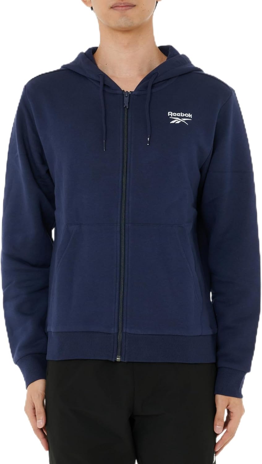 

Мужская толстовка Reebok IDENTITY SL FLEECE FZ, темно-синий