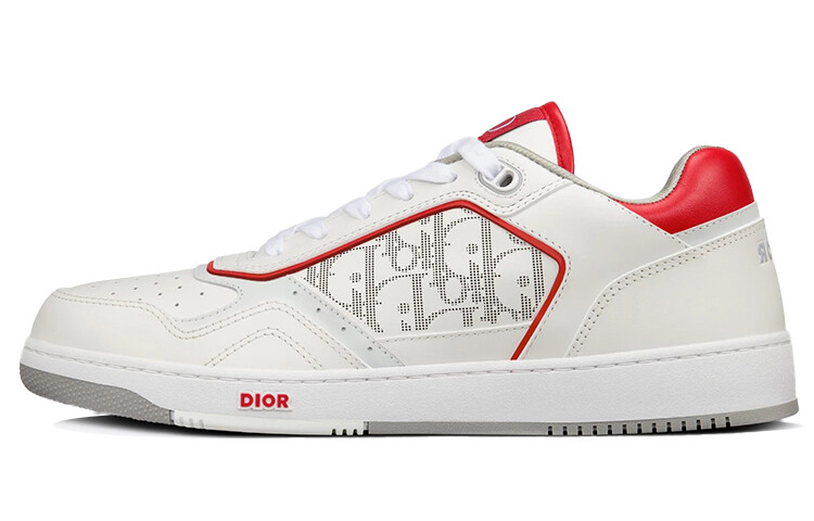 

Кроссовки DIOR B27 Low White Red, Серый, Кроссовки DIOR B27 Low White Red