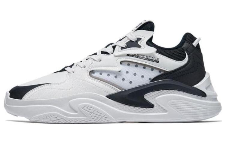 

Кроссовки XTEP Casual Shoes Men Low-Top White Black, Черный, Кроссовки XTEP Casual Shoes Men Low-Top White Black