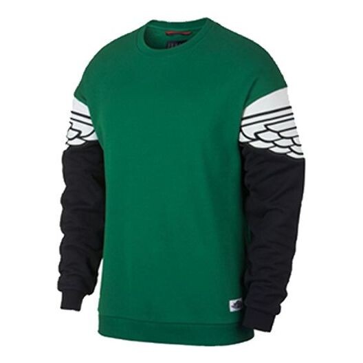

Толстовка Men's Air Jordan Round Neck Sports Green, зеленый