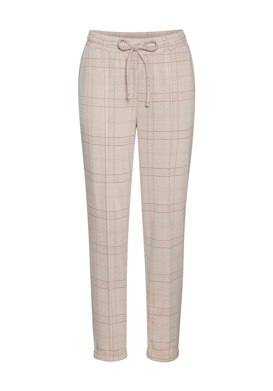 

Зауженные плиссированные брюки VIVANCE, светло-бежевый