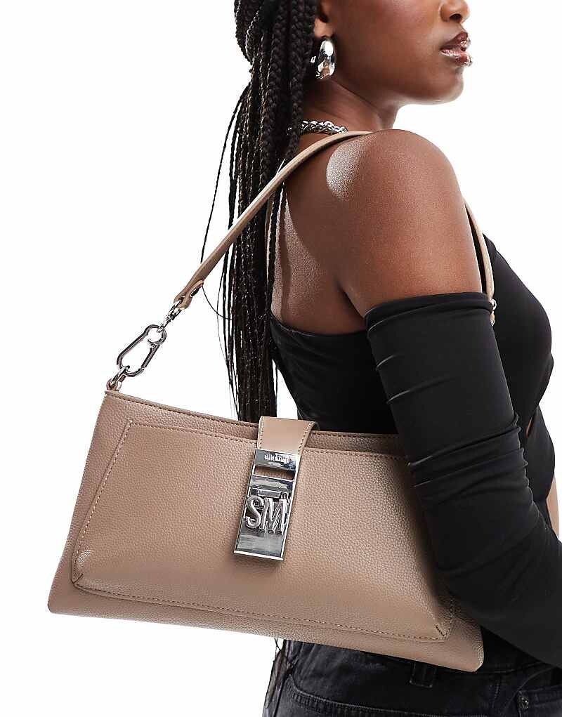 

Steve Madden – Billou – Серо-бежевая сумка через плечо