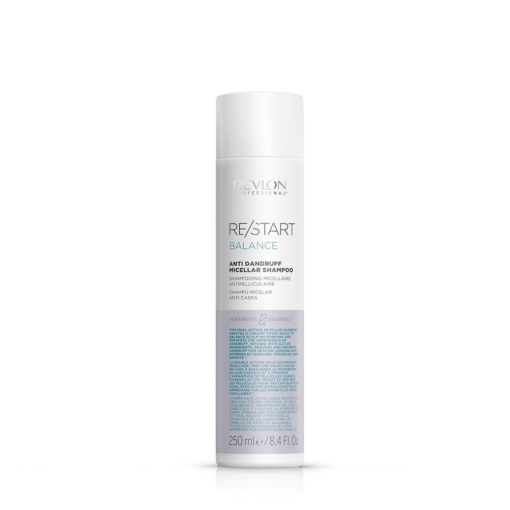 Шампунь re/start balance mizellen-anti-schuppen- Revlon Professional, объем 250 мл