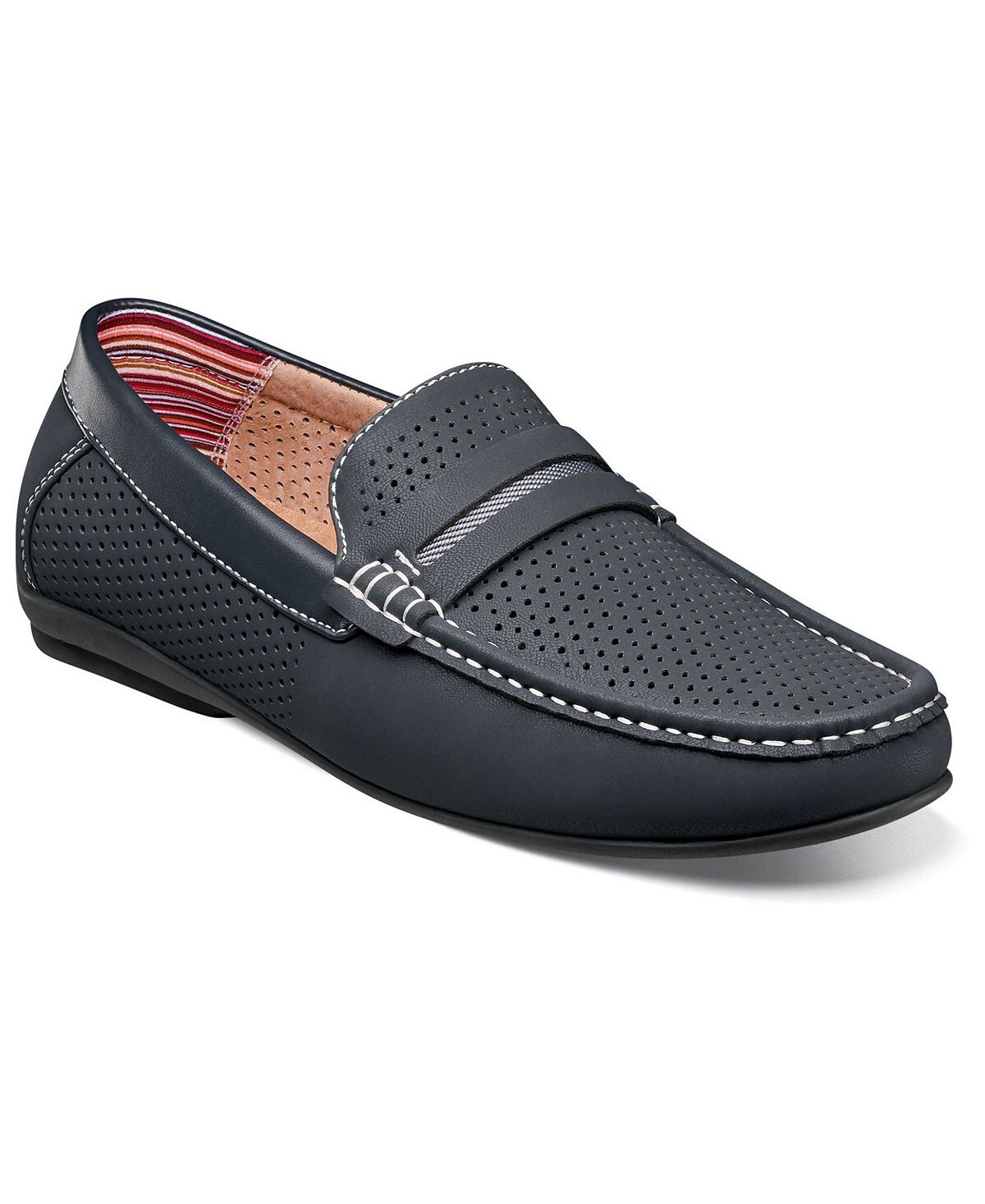 

Мужские лоферы-слипоны Corby Moccasin Toe Saddle Stacy Adams
