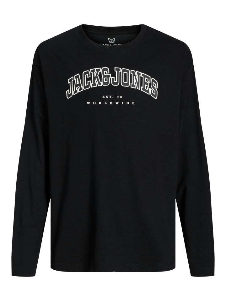 

Рубашка с длинным рукавом JACK & JONES Junior, черный