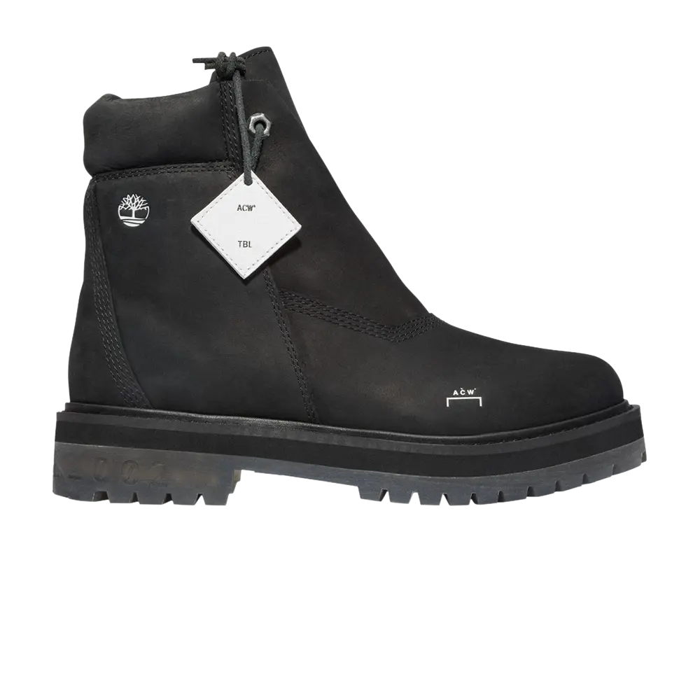 

Ботинки A-Cold-Wall* x Wmns, 6 дюймов, с боковой молнией Timberland, черный