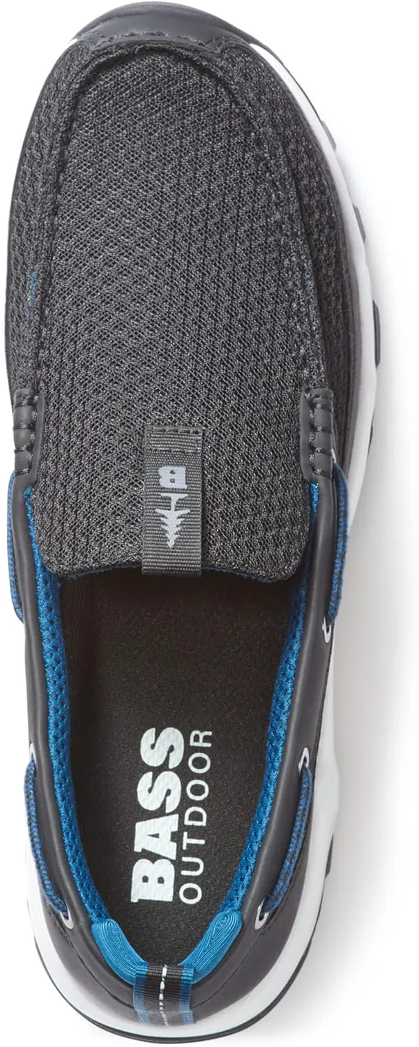 

Лоферы BASS Outdoor Mens Water Resistant Aqua Deck Shoe, черный